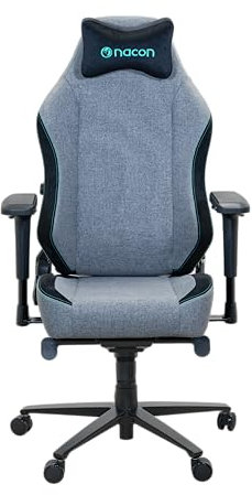Nacon Silla Gaming Pro CH-700 Silla Gamer con Reposabrazos 4D, Ajuste Lumbar, Reclinable