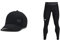 Under Armour Herren M Iso-chill ArmourVent ADJ Hat & Herren UA HG Armour Leggings, Lange Sportleggings; atmungsaktive enganliegende Laufhose