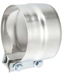 TUCKBOLD 4 Lap Joint Exhaust Band Clamp Pipe Stainless Steel 75mm Length Automotive Parts