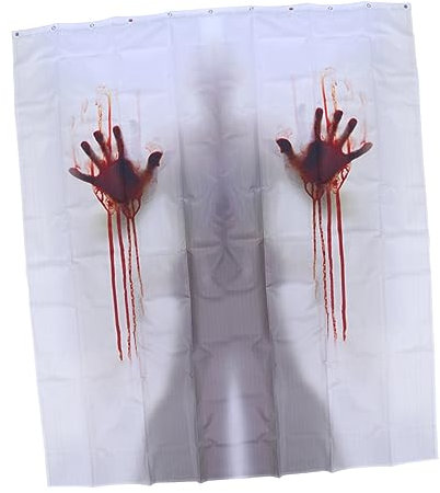 ASAKKURA Badezimmervorhänge Halloween-duschvorhang Halloween-tischdecke Halloween- Bedruckte Vorhänge Bedruckter Badvorhang Halloween-duschvorhänge Duschvorhang Halloween Duschwand