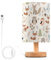 Mnsruu Lampe de chevet Hibou, renard, animal de la forêt, lampe de chevet LED, lampe de bureau, abat-jour en tissu, petite lampe pour chambre à coucher, salon (ampoule incluse)