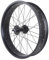 MIRODO Snowbike-Radsatz 20/24/26×4,0 Aluminiumlegierung Fat Tire Bike Vorder-Hinterrad 36H*14G Speichen Scheibenbremse 135mm/195mm Lagernaben Für 6/7/8/9/10-Gang-Strandfahrrad,Fatbike(Front,20)