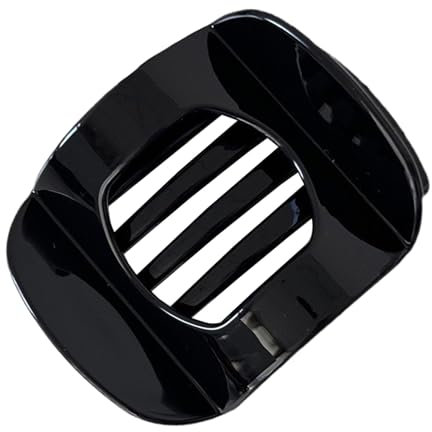 Horquilla plana para mujer, pinza plana para el pelo, fuerte agarre mate, fuerte sujeción, fácil de peinar en segundos, 9 x 7 cm para acostarse, yoga, conducción