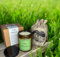 Freshly Cut Grass Luxury Hand Poured Candle | Eco Friendly | Vegan | 50+ Hour Burn Time | Soy Wax Premium Candle | Hand Crafted | Artisian | Small Batch| by Village Farm Candles