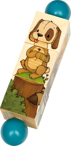 DIE SPIEGELBURG - Holz-Dreh-Puzzle - Joelle Tourlonias