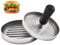 Wixovo Burgerpresse, Profi Hamburgerpresse 12cm, Burger Patty Presse aus Aluminiumguss, Antihaft-Hamburgerpresse für Burger, Pattys, BBQ und Veggie Burger