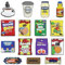 15pcs Food Themed Shoes Croc Charms For Adults, Coffee/Cookie Crocs Accessories For Boys Girls, Funny Cartoon Charms Decoration Adults, Ideal For Birthday Gifts, Party Decor (A)