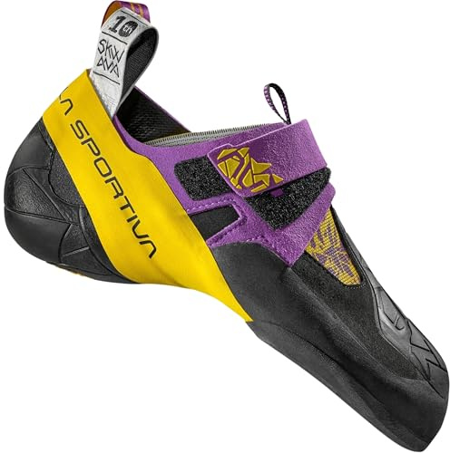 LA SPORTIVA Uomo Skwama Scarpe da Arrampicata, Purple-Yellow, 46