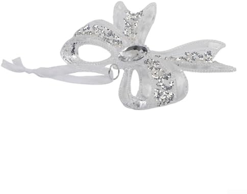 Juego de decoraciones de árbol de Navidad de acrílico plateado, transparente, para colgantes colgantes de estilo cristal con formas de estrella de ángel, bolas modernas, para una elegante exhibición