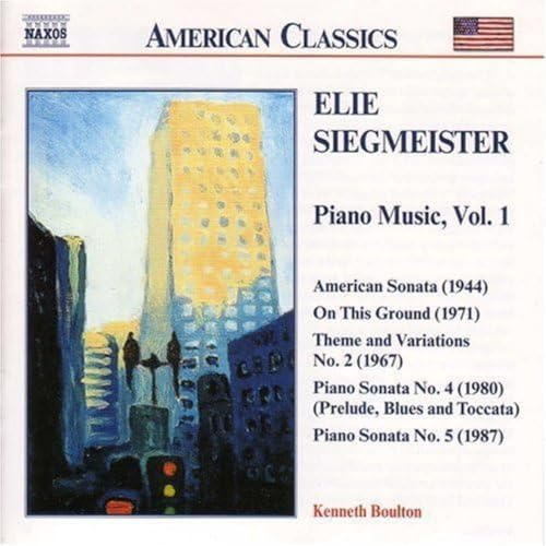 SIEGMEISTER: Piano Music, Vol. 1