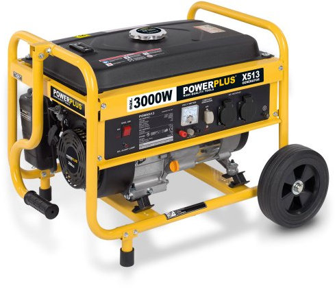 POWER plus POWX513 - Generador 3000w, Multicolor