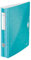 Leitz Qualitäts-Ordner 180° Active WOW, A4, Schmal, Abgerundeter Rücken, 6,5 cm breit, Gummibandverschluss, Leichtes Polyfoam, Plastik-Ordner, WOW Serie, Eisblau, 11070051