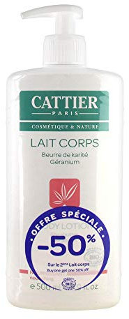 Cattier Nährende Körpermilch 2 x 500 ml