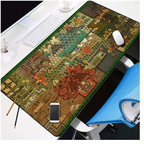 IGIRC Mauspad Monster Hunter Speed Gaming Mouse pad,900X400mm Mousepad,Extended XXL Large Mousemat with 3mm-Thick Base,for notebooks, PC, Q