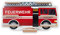 Regal „Feuerwehr“ geeignet für Toniebox und Tonies inkl. 40 Metallplättchen für Flexible Befestigung der Tonie Figuren (Feuerwehr)