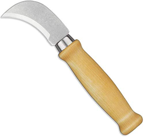 Morakniv Roofing Felt Arbeitsmesser mit Edelstahlklinge einem robusten Holzgriff und Nyloncheide
