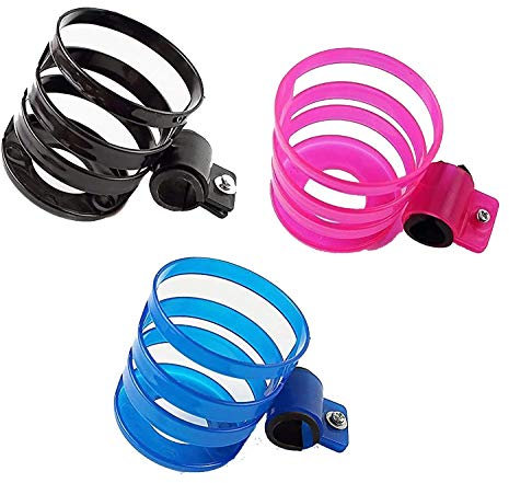 2X Flaschenhalter Trinkflaschenhalter Fahrrad Getränkehalter Dosenhalter F2, Farbe:2X Schwarz