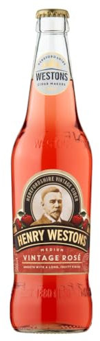 Henry Westons Vintage Rosé Cider, 500ml