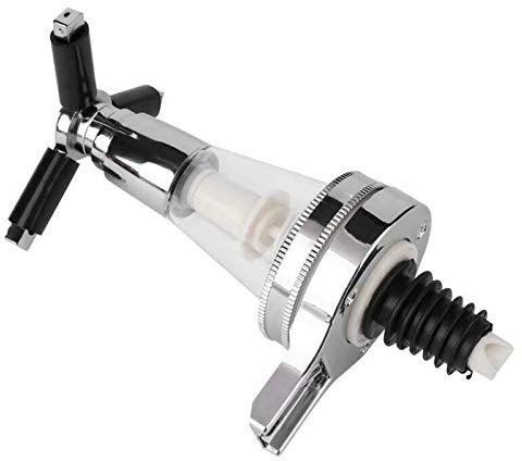 TopHomer 1 x Spender für Flaschen, für Alkohol, Whisky, Soda, Cocktail, Wein, Bar (45 ml)
