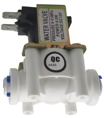 GREDIA 1/4 DC 12V Solenoid Valve N/C Normally Closed Water Inlet Flow Switch