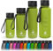 coolrhino Trinkflasche 1500ml für Sport, Outdoor, Schule, Fitness & Kinder - Wasserflasche auslaufsicher und Bpa frei - Flasche für Kohlensäure geeignet (Rhino Lime Green, 1500ml)