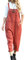 YESNO Women's Dungarees Loose Casual Plus Size Lightweight Sleeveless Overall Long Jumpsuit Playsuit Trousers Pants Dungarees (XL PV9UK Rust)