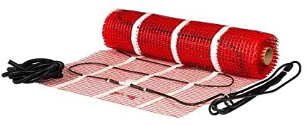 Selfio 300 Watt Elektrische Fußbodenheizung 2m² 400 x 50 cm Heizmatte für Bad Fliesen
