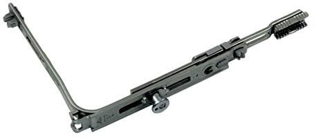 Roto Eckumlenkung 1017 mit 1x V-Zapfen für Boden Schwellen, 170x110 mm incl. SN-TEC Montagematerial