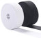 MYUREN 30 mm breite, flache Gummibänder, Bundband, Nähbänder, Gurtband, Kleidung, Nähzubehör für Schneiderei, Nähen, Basteln, 9 m (4,5 m, schwarz, 4,5 m weiß)