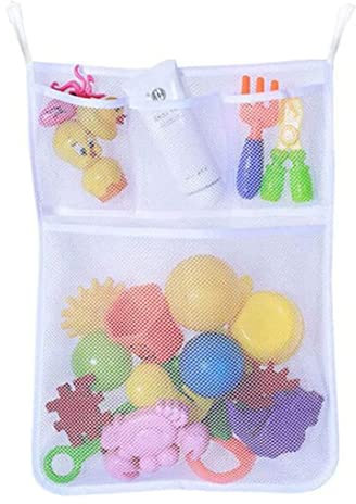 Taicols Filet de Rangement, Filet Jouets Bébé Filet de Rangement Bain, Organisateur de Jouets de Bain pour Bébé, Filet de Rangement Jouet Bain