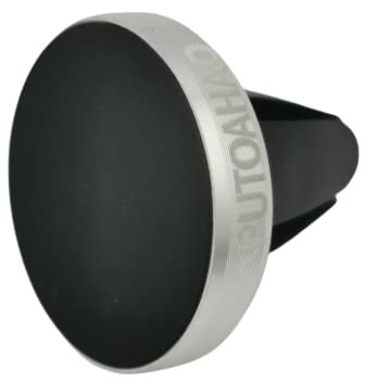 PUTOAHAO Plata Soporte Móvil Coche para Rejillas de Aire Magnético, Soporte Teléfono Coche Iman,N52 Fuerte Magnético Porta Movil Coche para iPhone 14 13 Pro MAX,Samsung,Huawei,Xiaomi,Smartphone