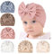 Yili Maizi Baby Turban Neugeborene Baby Mädchen Krankenhausmütze Baumwolle Kleinkind Kinderzimmer Beanie Headwrap Bohemia Donuts Cap
