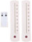 Grundig LED-Streifen – 2 Stück – 23 x 5 x 2,1 CM – Drehbar – Batteriebetrieben – Weiß