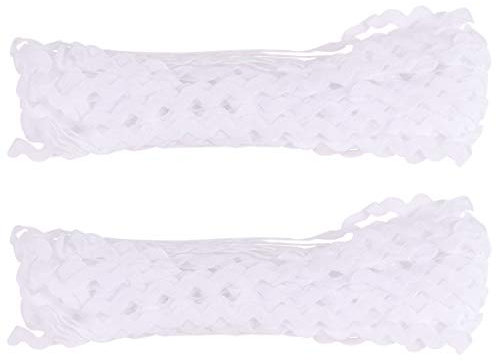 Lurrose Spitzenband 8 Mm Breit Gewellt S-förmig Für Projekte Zu Umstandsröcken Kleiderkanten