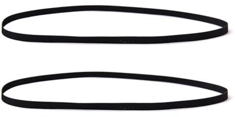 BALUKEYS Cintura per dischi in gomma nera,sostituzione cinghia per giradischi,lunghezza piegata 270mm con buona elasticità,compatibile con cinghia di ricambio per fonografo per giradischi