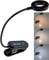 ChiliTec LED Klemmleuchte 18cm Akku Leseleuchte mit Schwanenhals Lichtfarbe 3000k 4500k 6000k einstellbar