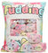 HXPLN Katze Plüsch Kissen, Katze Pudding Kissen, Abnehmbare Kuscheltier Katze Spielzeug, Snack Kissen mit Plüsch Katze, Niedliche Katze Geschenk für Kinder (8 Bunte Kätzchen)