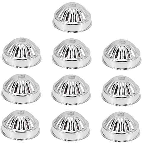 UKCOCO 10stücke Blumenförmige Lampenschirmabdeckung Aus Eisen Für Tischlampen Dekorative Gasket Für Deckenleuchten Home Decoration Installieren