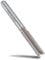 hsawbit Straight Single Flute Router Cutter - 1/4 Inch Shank, 7mm Cut Diameter & 30mm Cut Length, Flush Trim Router Bit for Woodworking