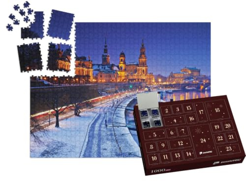 puzzleYOU: Puzzle-Adventskalender | „Dresden im Schnee“