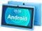 TopLuck Tablet 7 Zoll, Android Tablet, Dual Kameras, Wi-Fi, Bluetooth, Azurblau