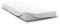 Drap-Housse Microfibre 82g – Doux, Respirant, sans Repassage – Blanc –Drap lit 160x200 cm – Blanc –Bonnet 30 cm – Lavable, séchage Rapide, Entretien Facile