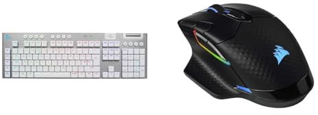 Logitech G G915 X & CORSAIR DARK CORE RGB PRO SE