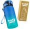 ROISDIYI Trinkflasche Kinder Auslaufsicher 350 ml, BPA-Frei Wasserflasche mit Fruchteinsatz, Trinkflasche, Kindertrinkflasche Perfekt für Schule, Kindergarten, Sport (Blau)