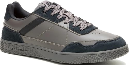 CAT Caterpillar Pause Retro Freizeitschuhe Turnschuhe Sneaker Herren (P726322 Dark Gull Grey, EU Schuhgrößensystem, Erwachsene, Herren, Numerisch, M, 41)