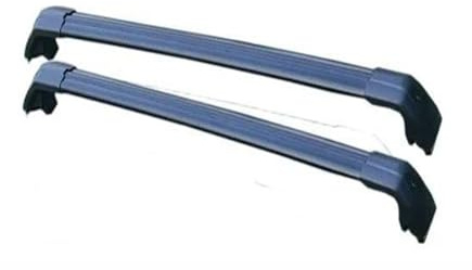 ZSHYTWE Dachträger Universal Für KIA Für SPORTAGE (QL, QLE) 4. 2015–2020 Seitenstangen Aus Aluminiumlegierung Querschienen Dachgepäckträger 2-teilige Dachträger Auto Dachträger(Schwarz)