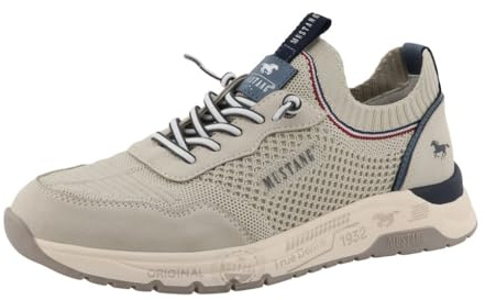 MUSTANG Herren Low-Top Sneaker, Männer Halbschuhe