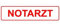 INDIGOS UG - Magnetschild Notarzt 45 x 12 cm reflektierend - Magnetfolie für Auto - LKW - Truck - Baustelle - Firma