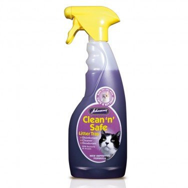Johnsons Veterinary Products JVP Clean'n'Safe Litter Disinfectant 6 x 500ml