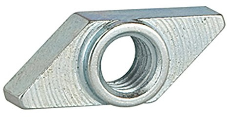 RIEGLER 106168-235.11-M Gewindeplatte für die T-Nut, für Kompakt-/Normzylinder, M4, 1Stk